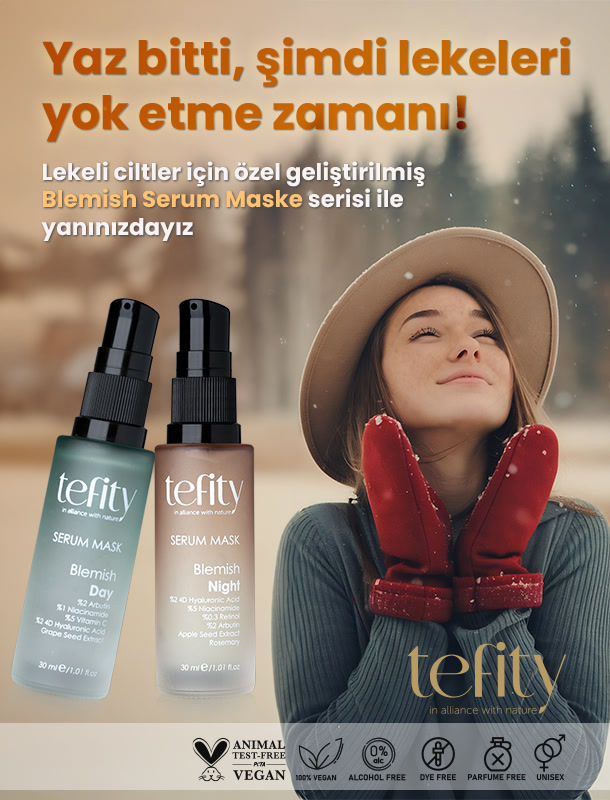 Leke serisi kış kampanyası görseli